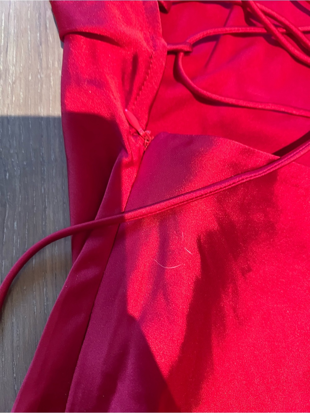 More to Come Red Dress - size small - Picture 6 of 7